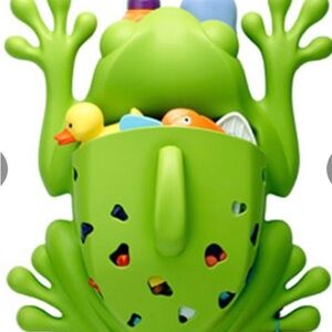 Boon Green Frog Bath Toy Organizer